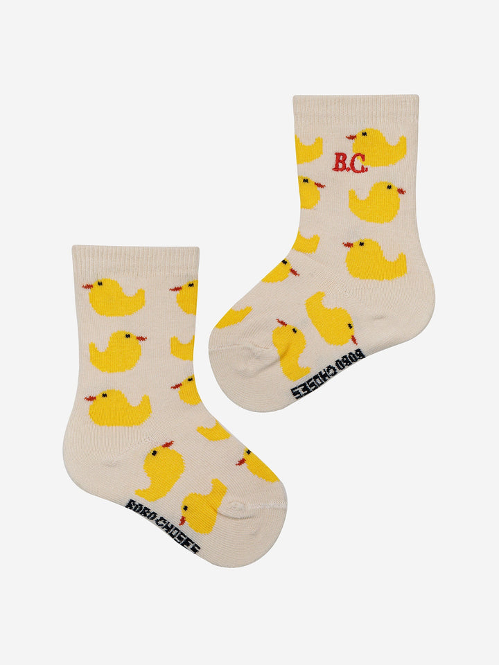 Baby Rubber Duck long socks