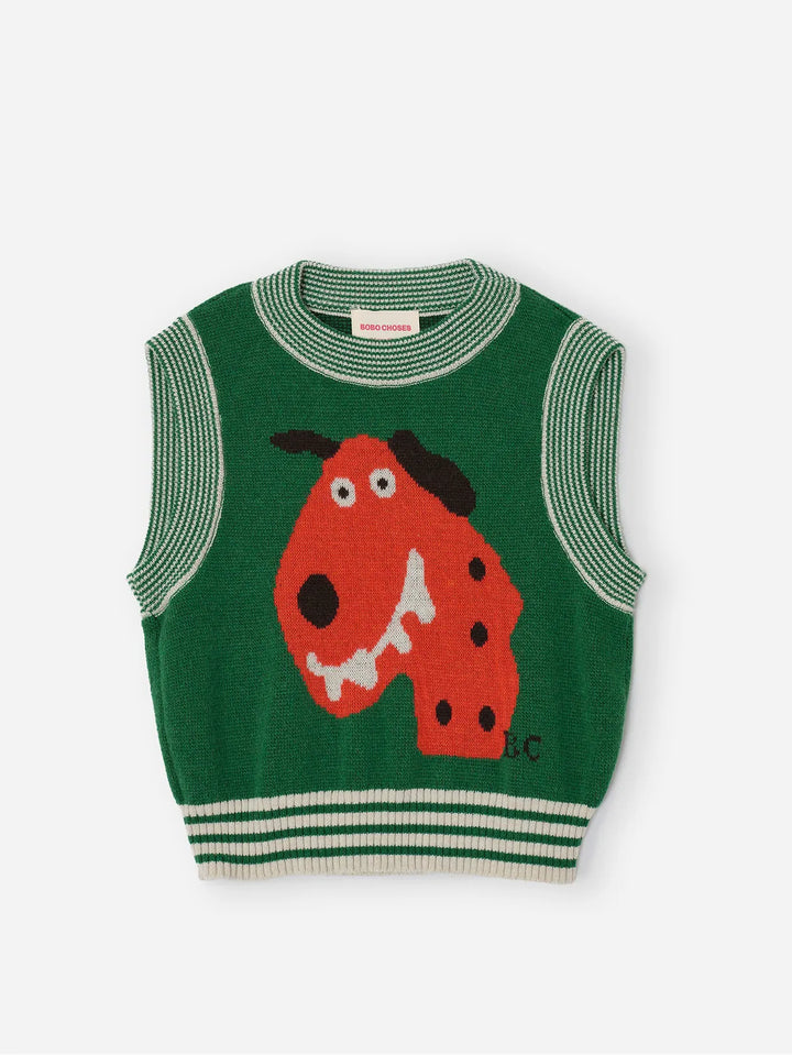 Dog knitted vest