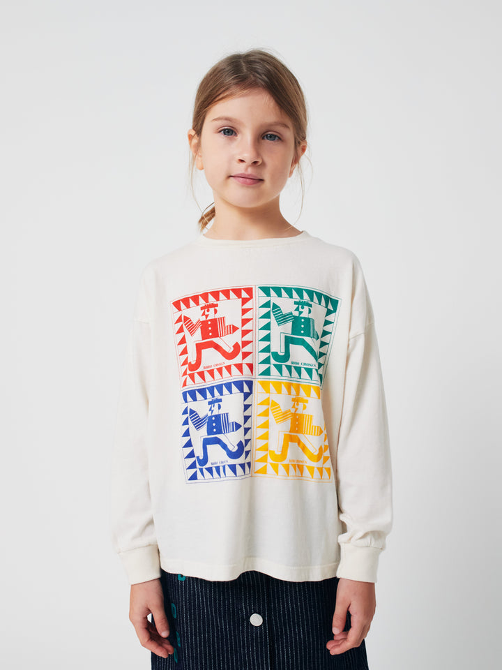 Rainbow Mr Pencil Tシャツ