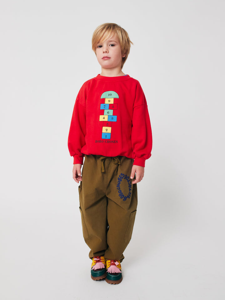 Tic Tac Toe woven cargo pants