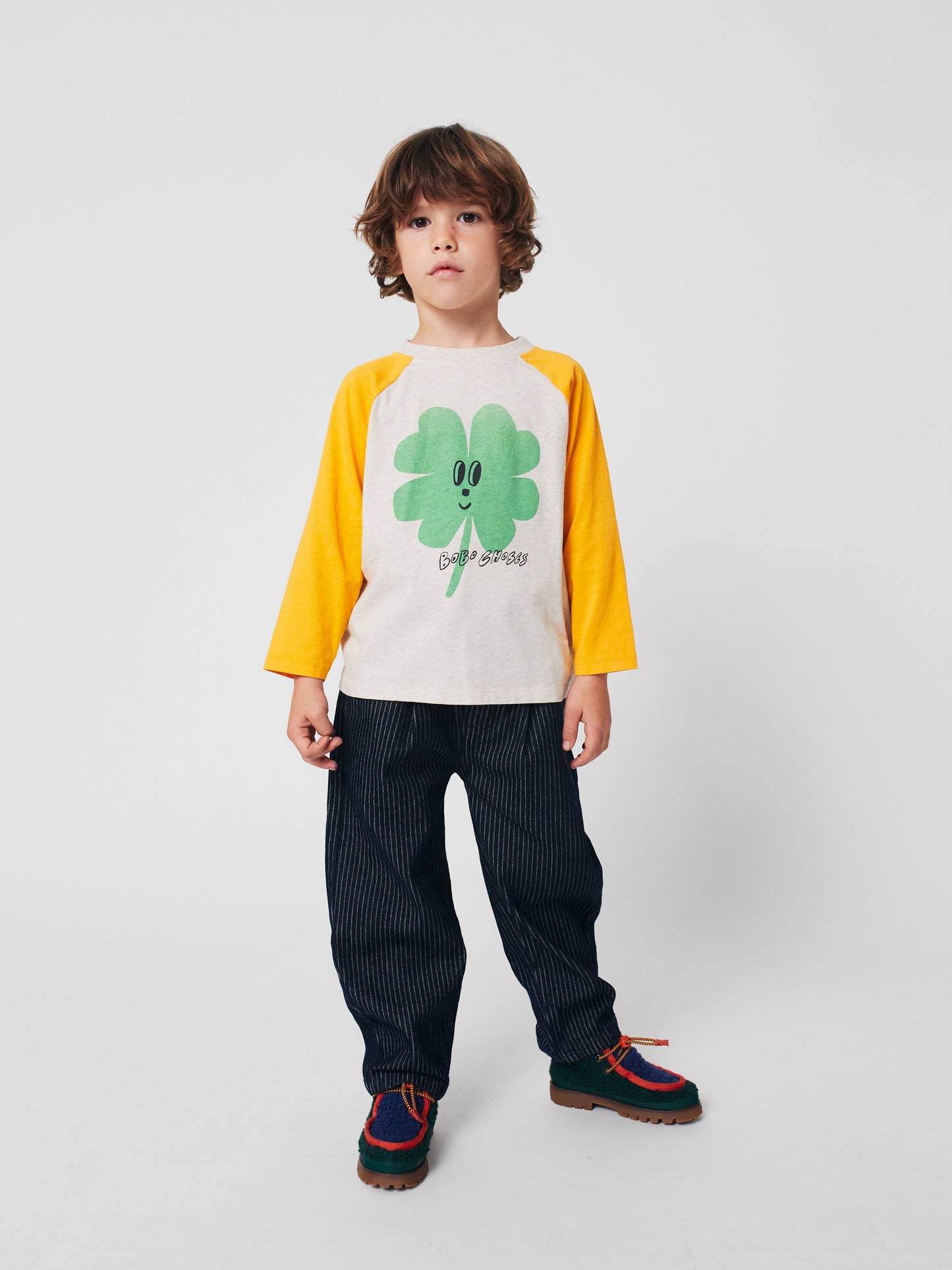 Lucky Clover ラグランスリーブTシャツ