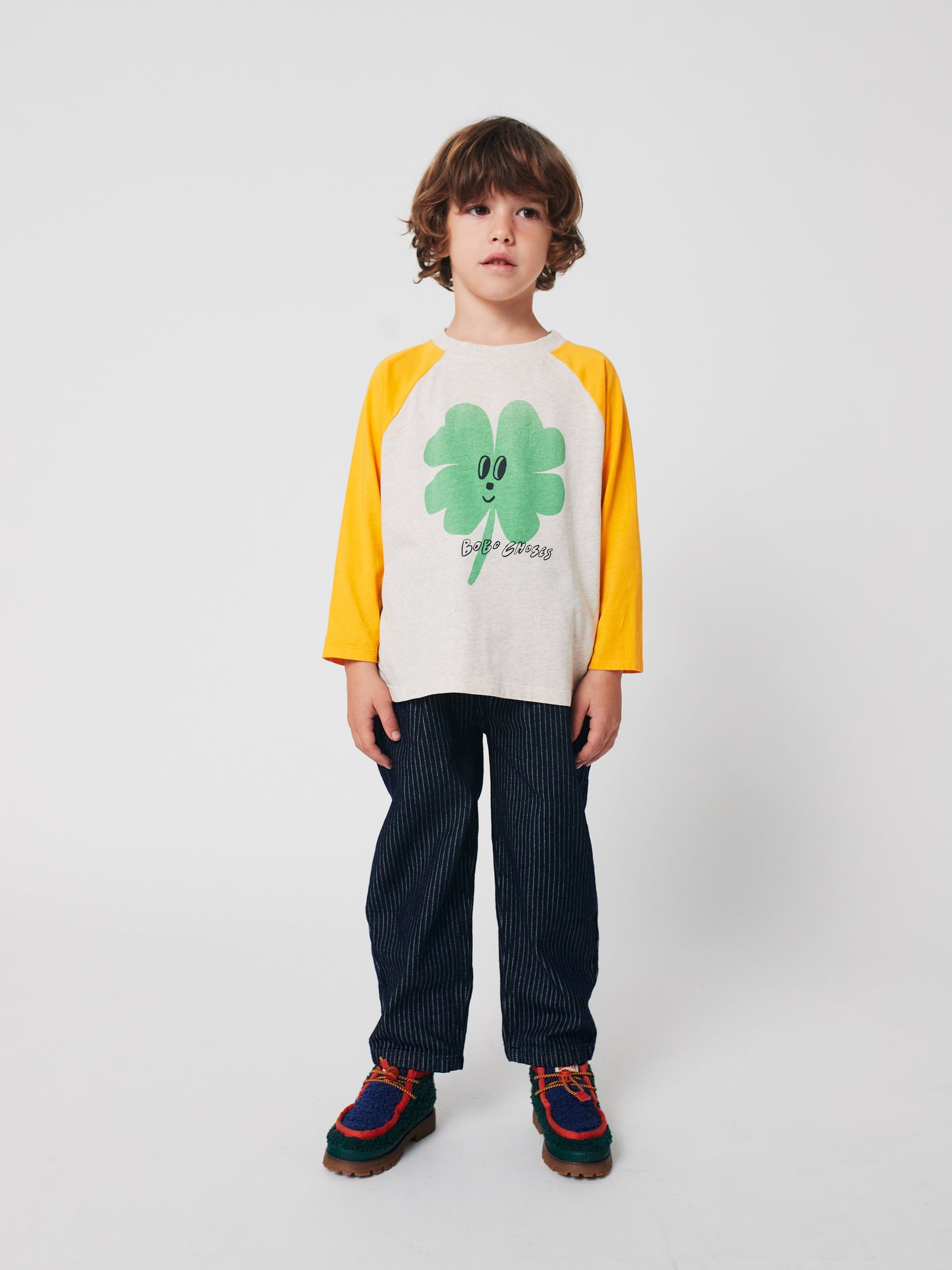 Lucky Clover ラグランスリーブTシャツ