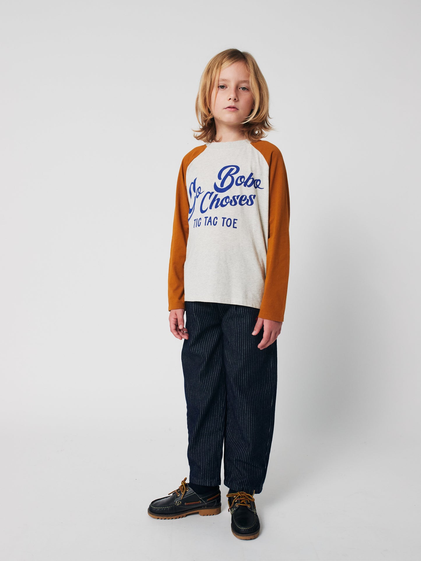 Tic Tac Toe denim pants