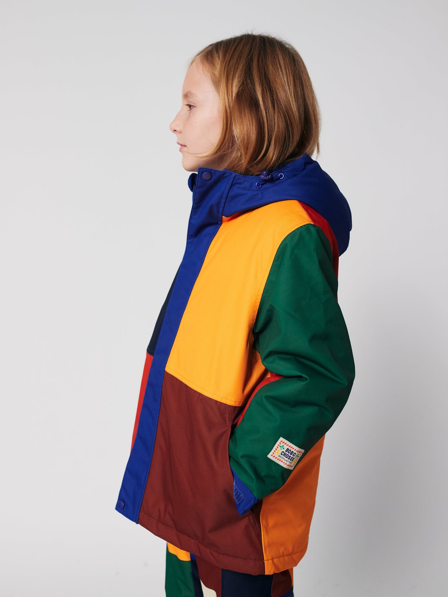 Bobo Choses カラーブロックスキーアノラック
