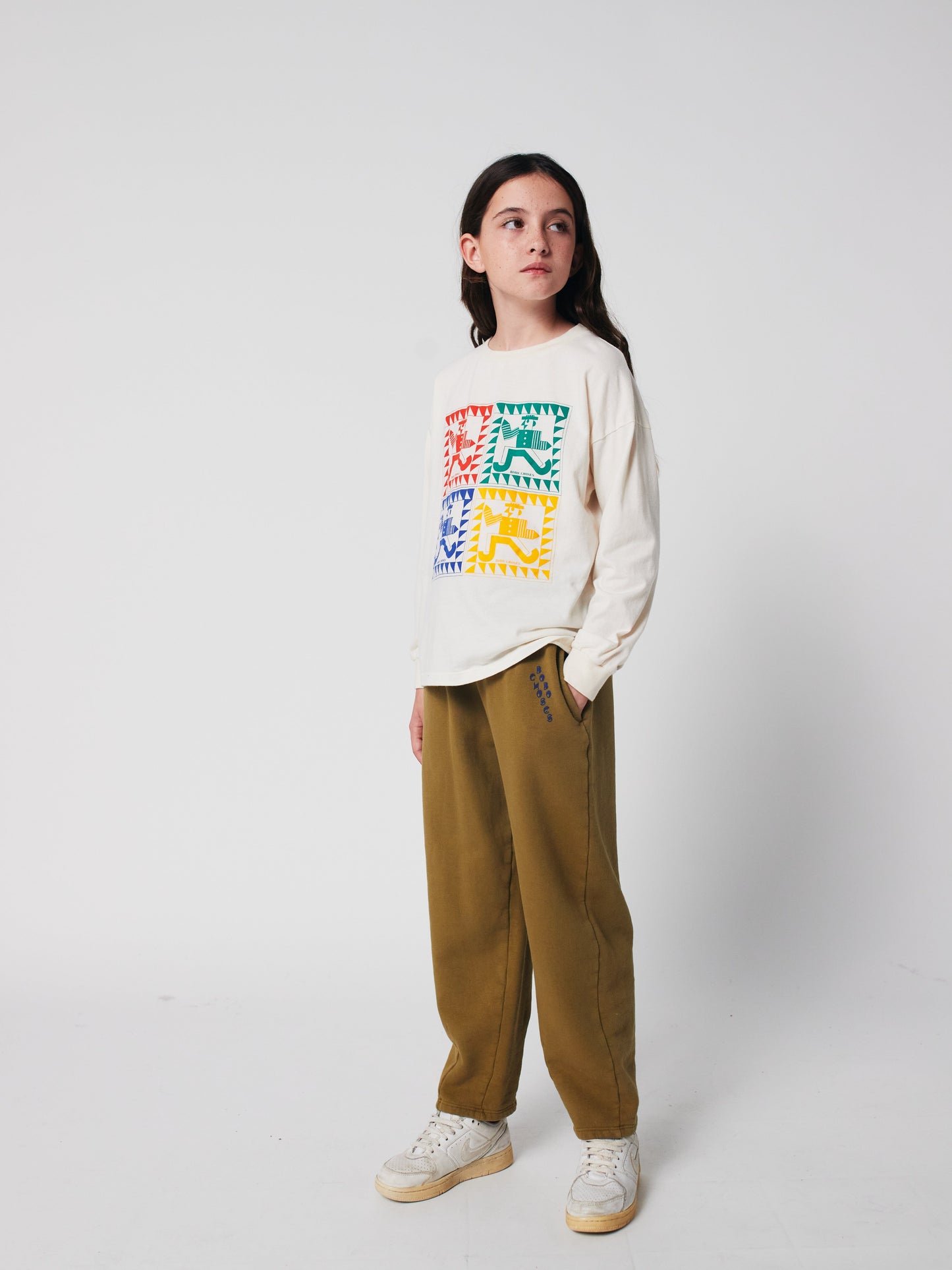 Rainbow Mr Pencil Tシャツ