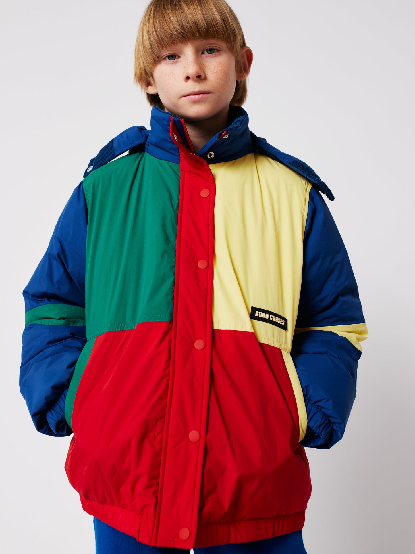 Bobo Choses カラーブロックアノラック
