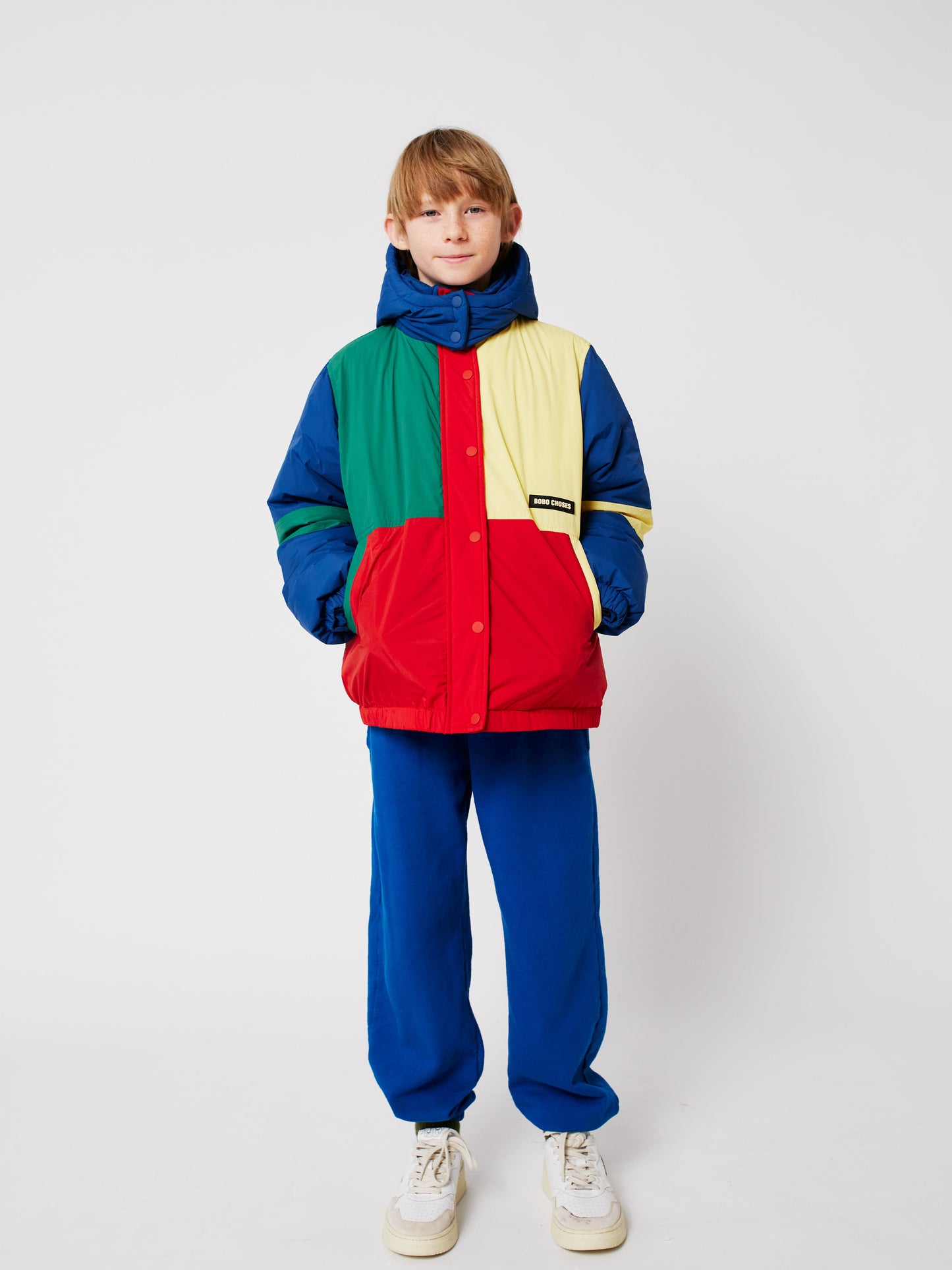 Bobo Choses カラーブロックアノラック