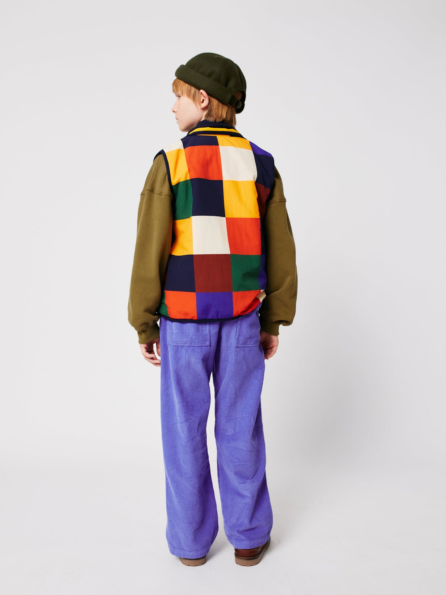 Bobo Choses ライラックコーデュロイパンツ