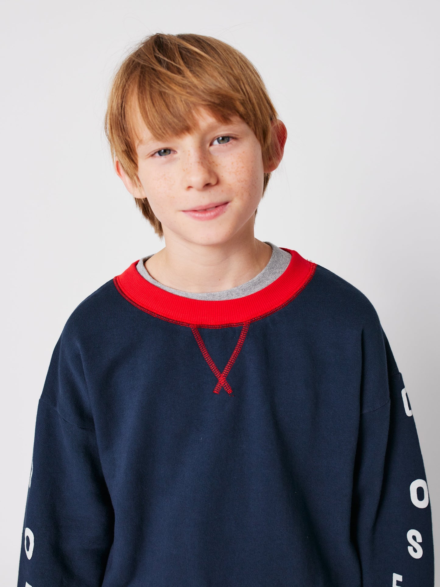 Bobo Choses カラーブロックスウェットシャツ