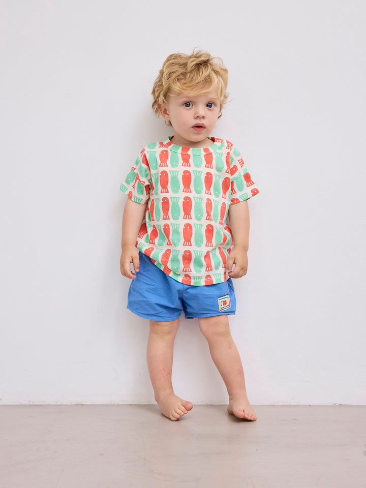 ラッキーフィッシュ全面Tシャツ