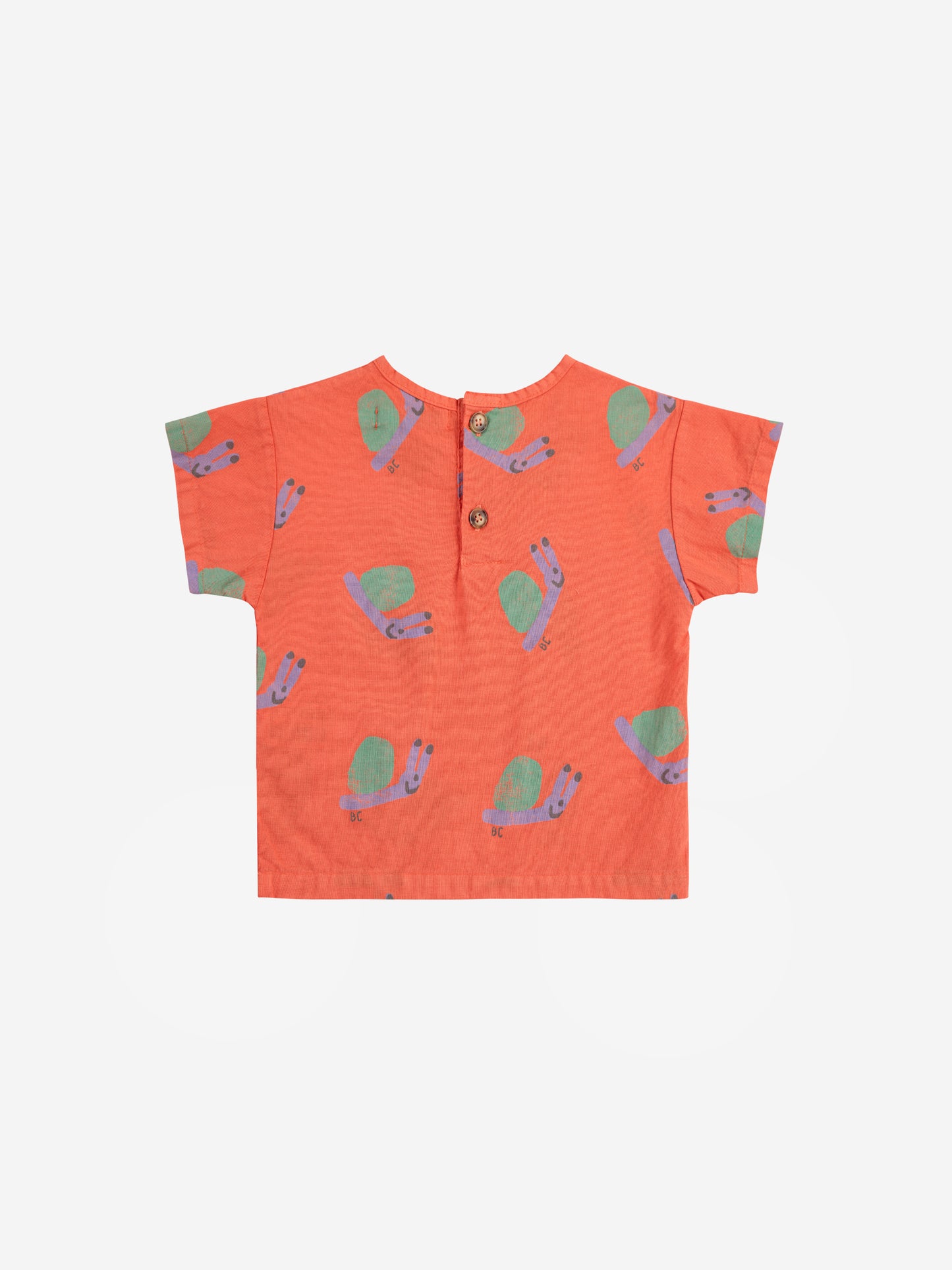 Funny Snail all over woven blouse