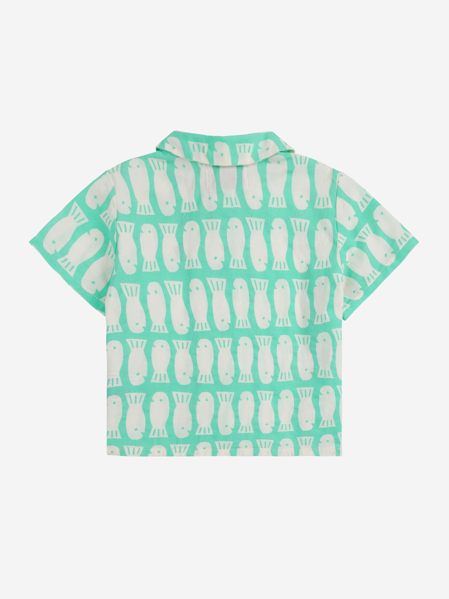 Lucky Fish all over woven shirt