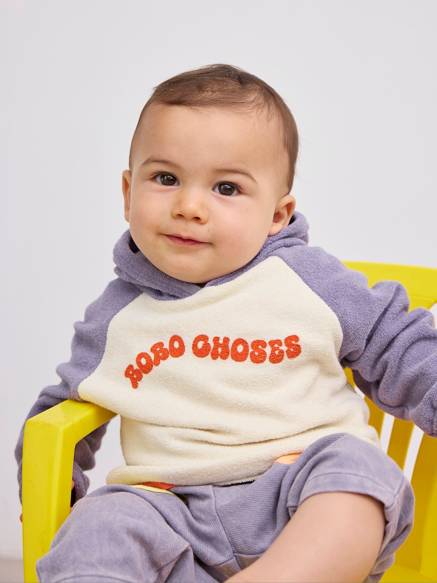 Wavy Bobo Choses terry cloth hoodie