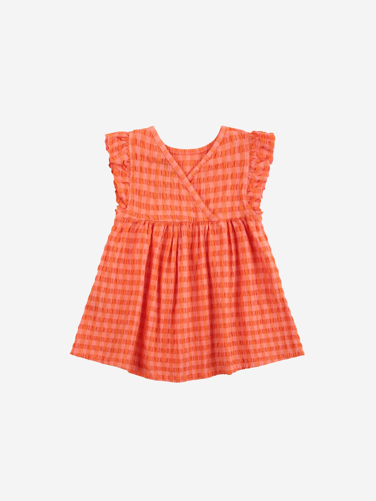 Vichy woven dress