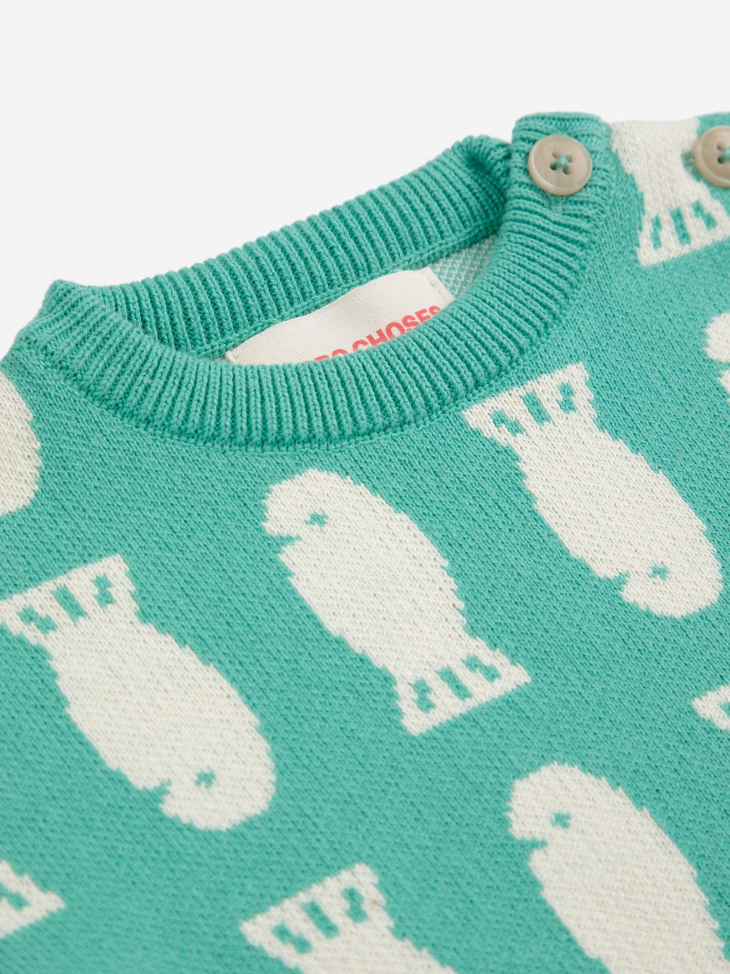 Lucky Fish jacquard jumper