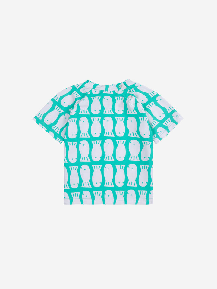 ラッキーフィッシュ オールオーバー スイムTシャツ