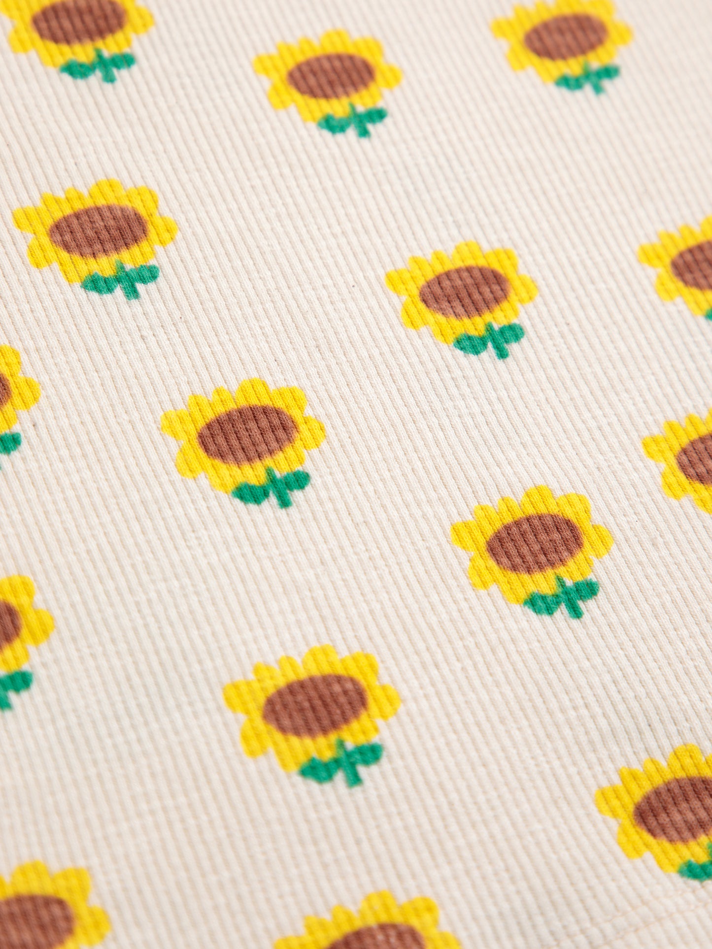 Sunflower all over balloon sleeve T Shirt