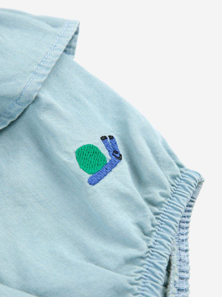 面白いカタツムリの刺繍のブルマー