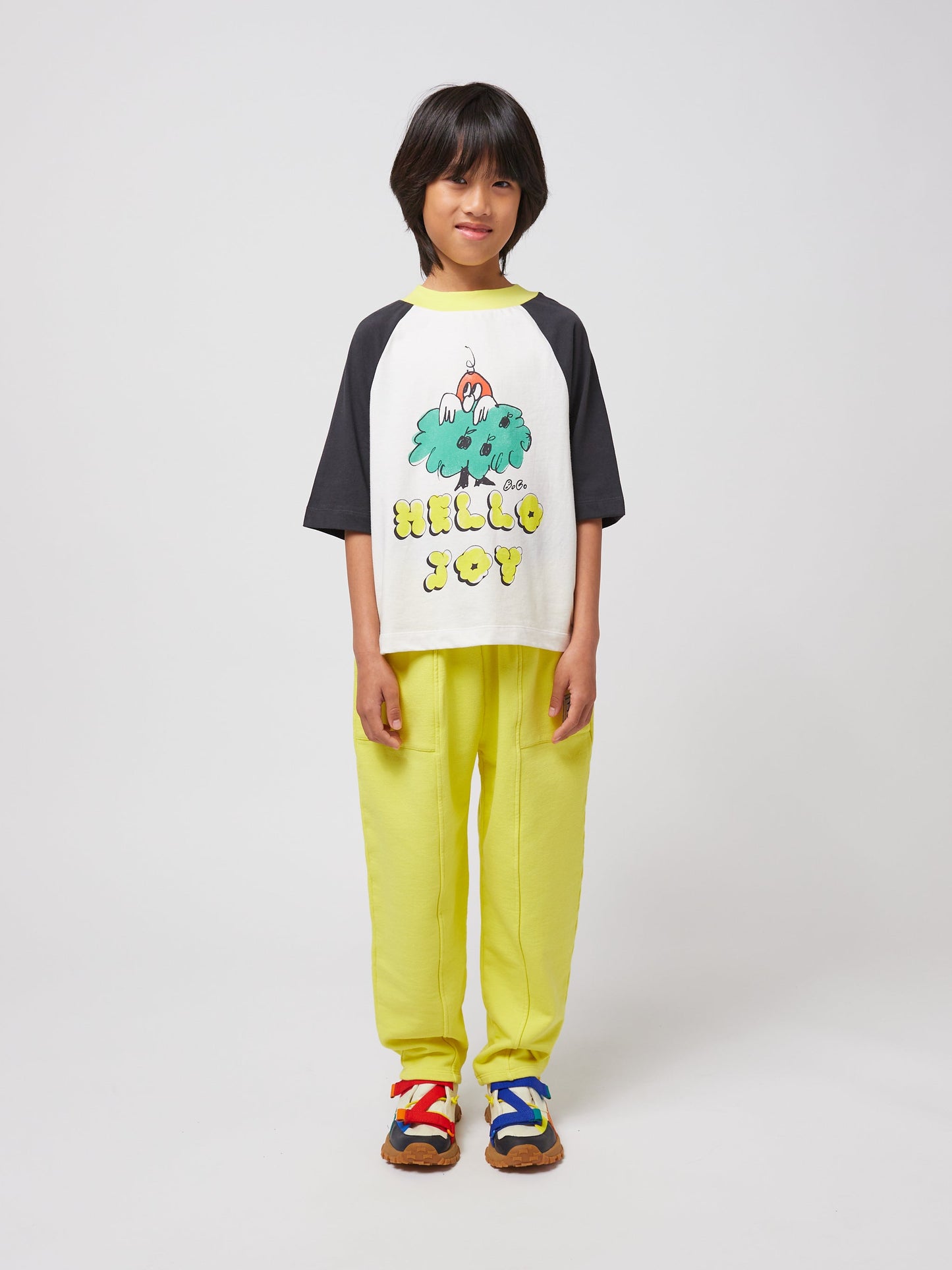 Hello Joy ranglan sleeves T shirt