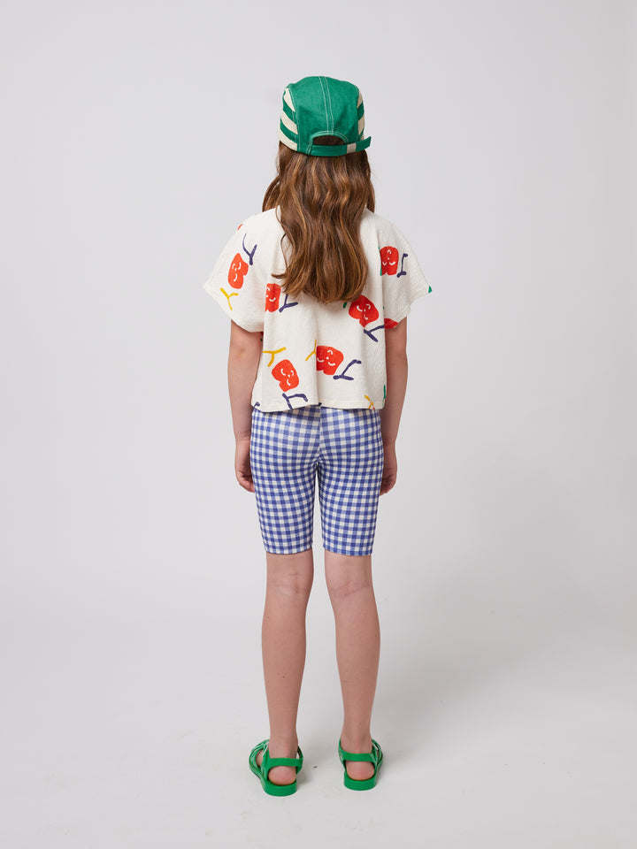 Smiling all over cropped T-shirt
