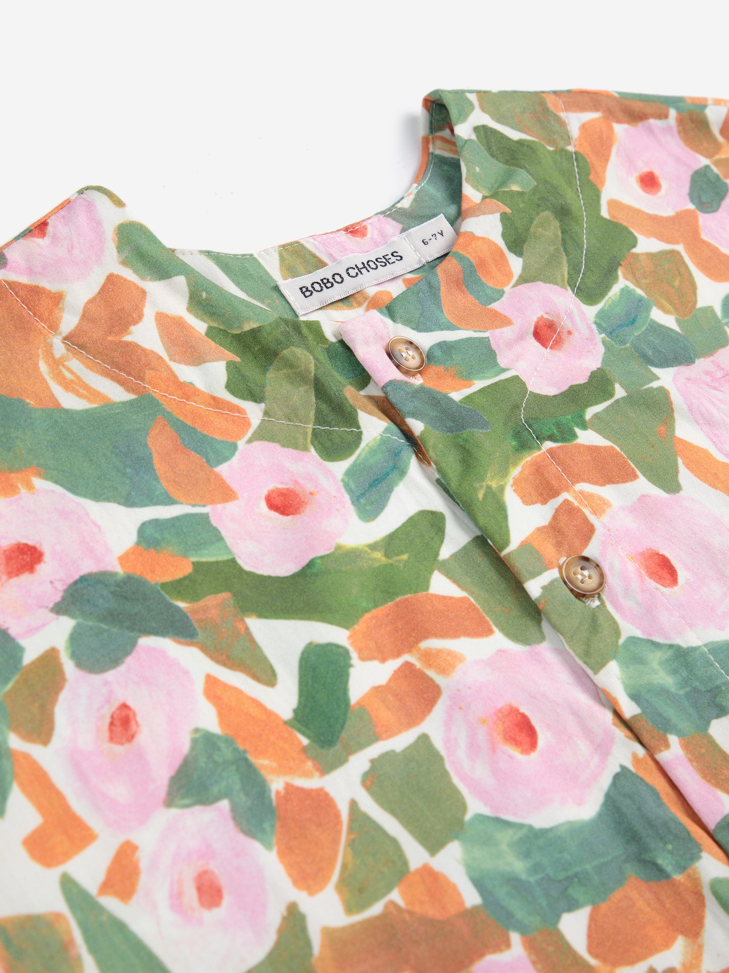 Floral all over woven shirt