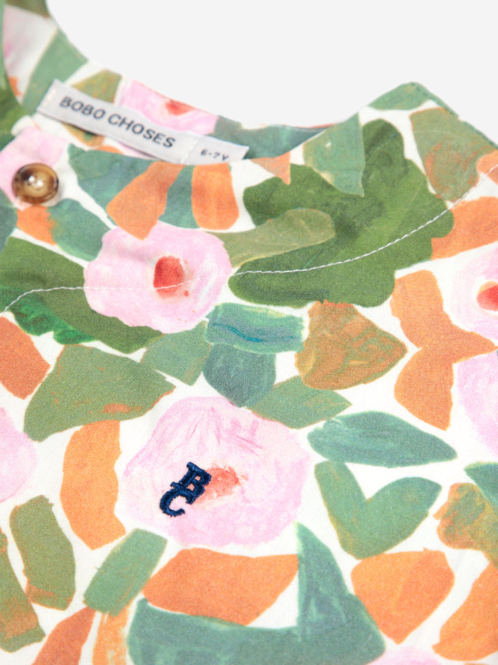 Floral all over woven shirt