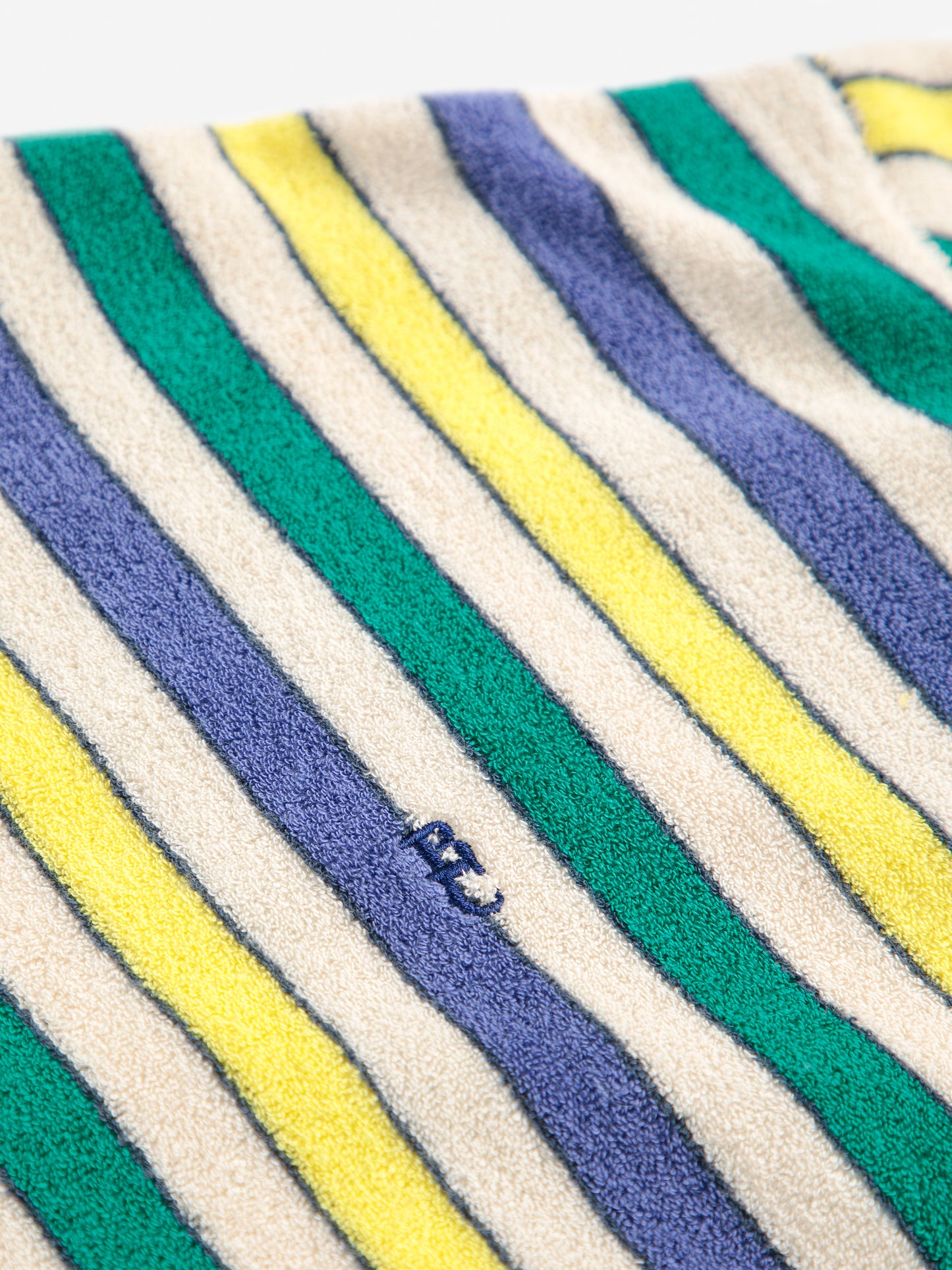 Multicolor Stripes terry cloth sweatshirt