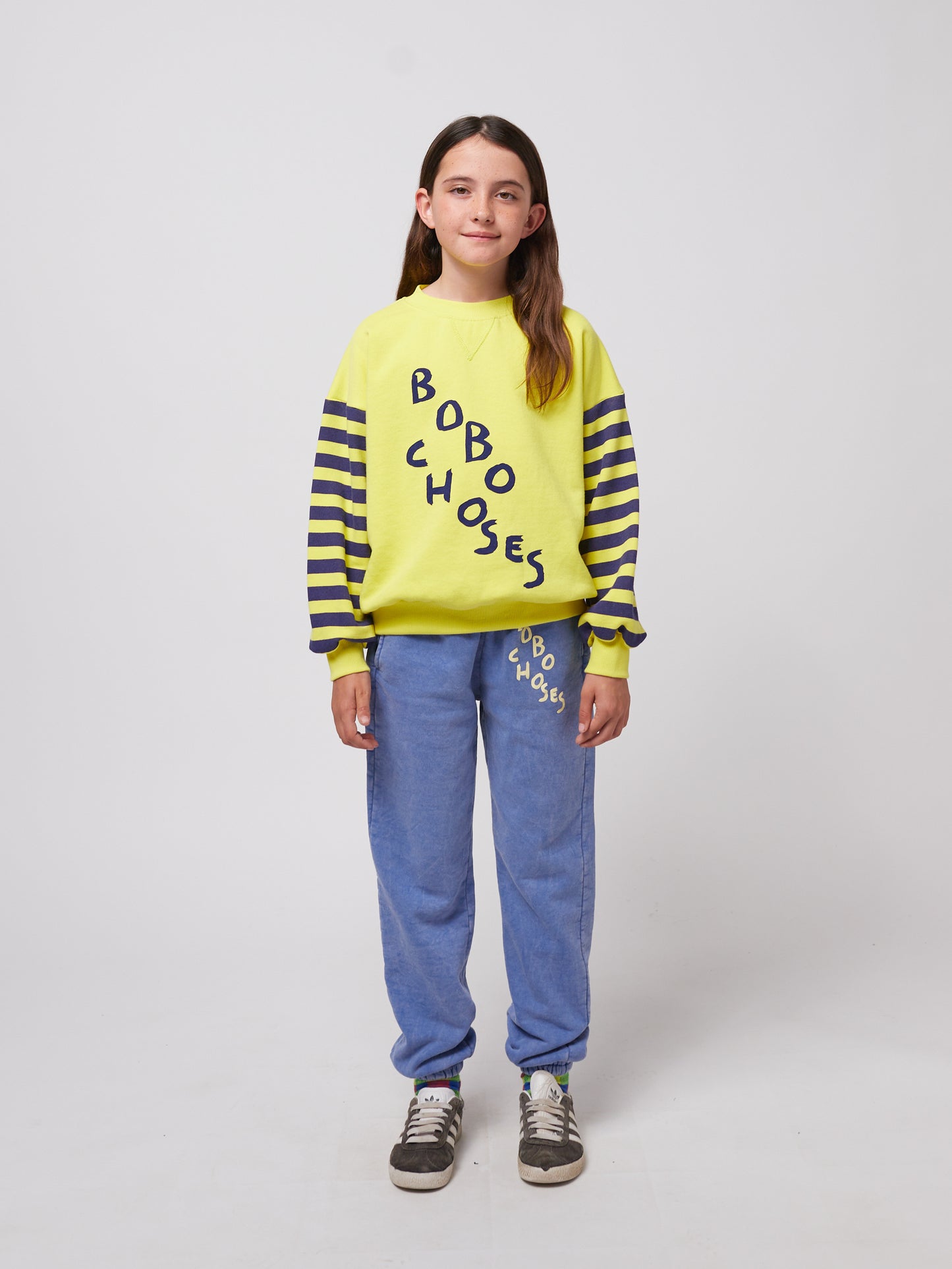 Diagonal Bobo Choses sweatshirt