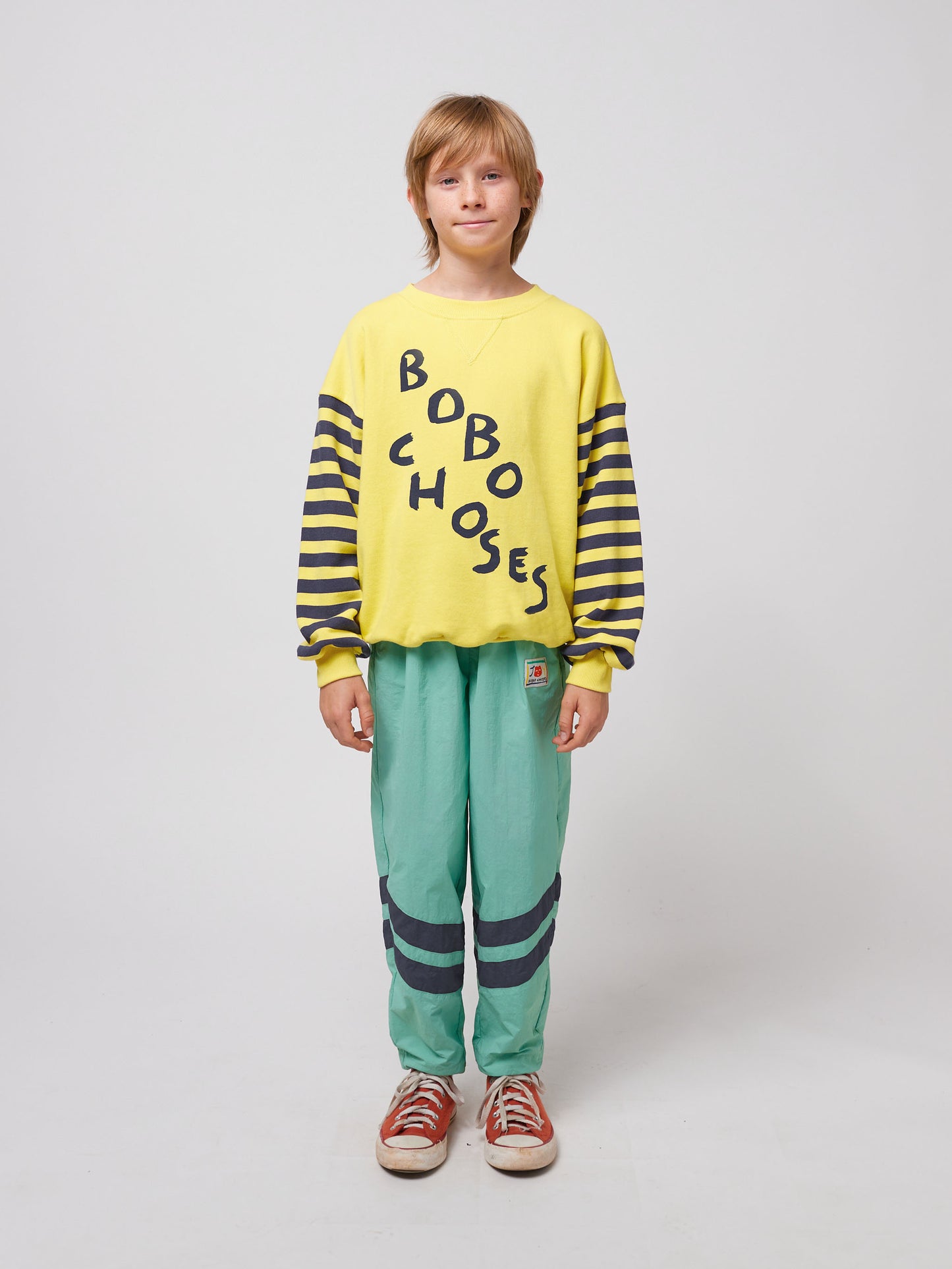 Diagonal Bobo Choses sweatshirt