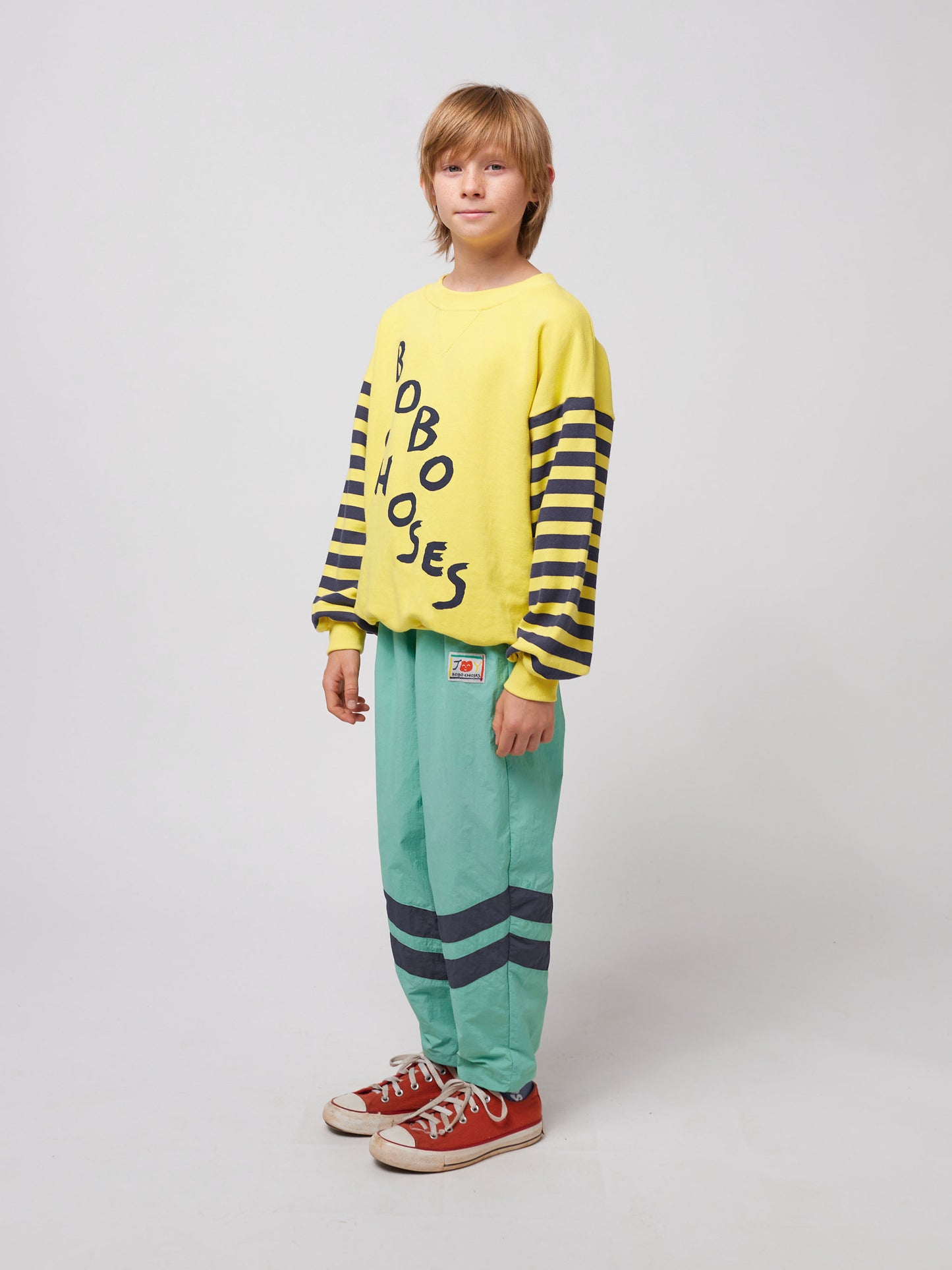 Diagonal Bobo Choses sweatshirt