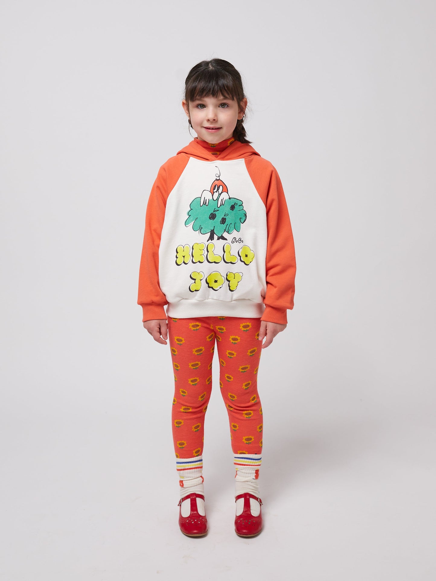 Hello Joy ranglan sleeves hoodie