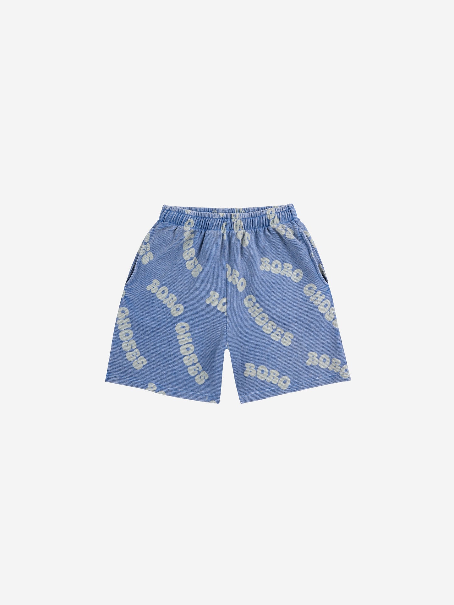 Wavy Bobo Choses all over waffle bermuda shorts