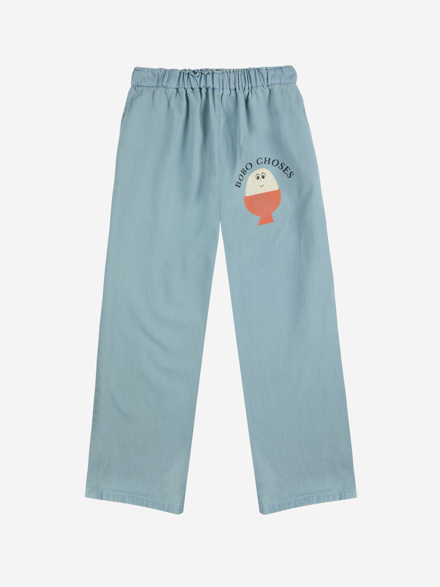 Morning Egg light denim pants