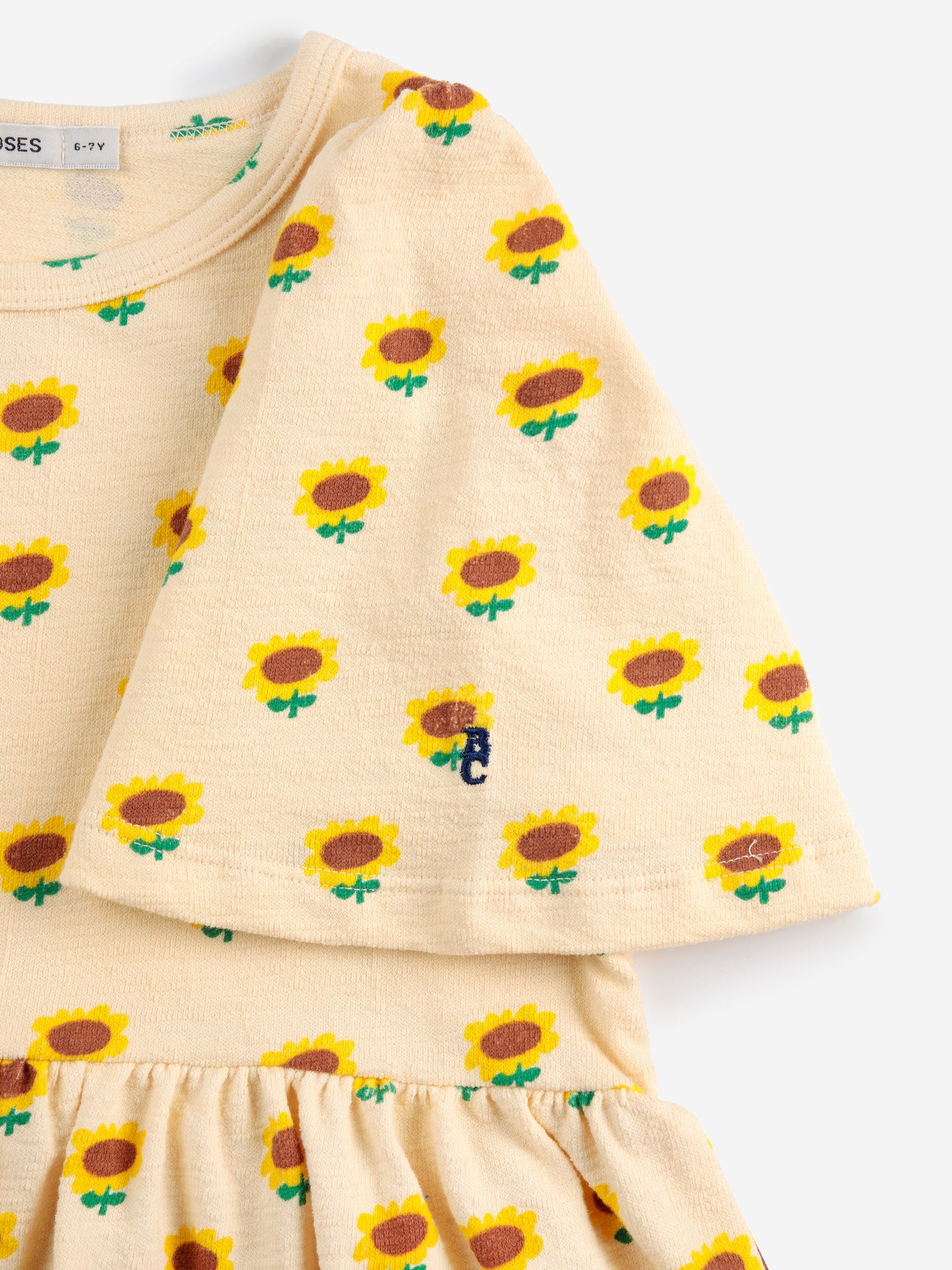 Sunflower all over dress