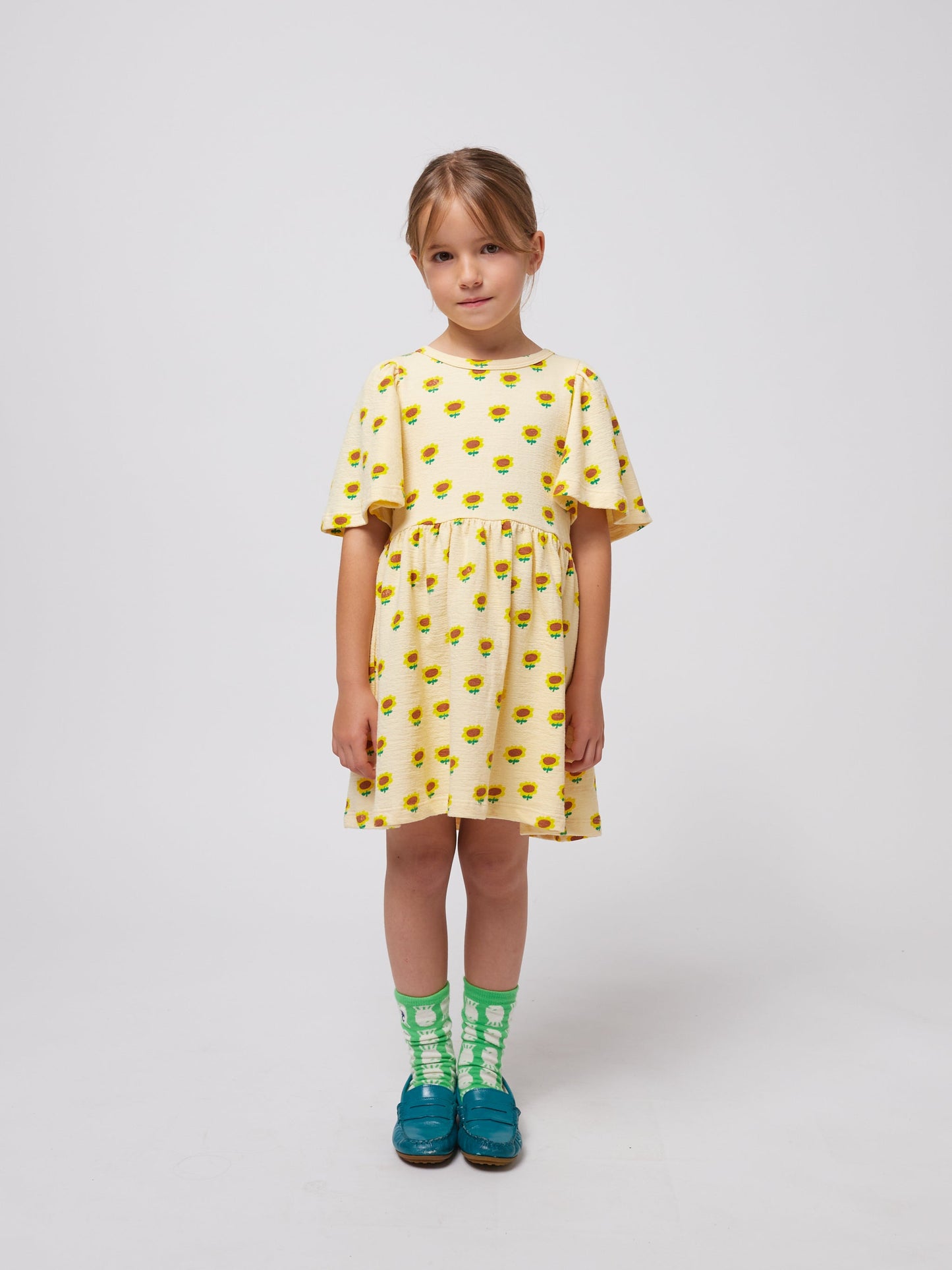 Sunflower all over dress