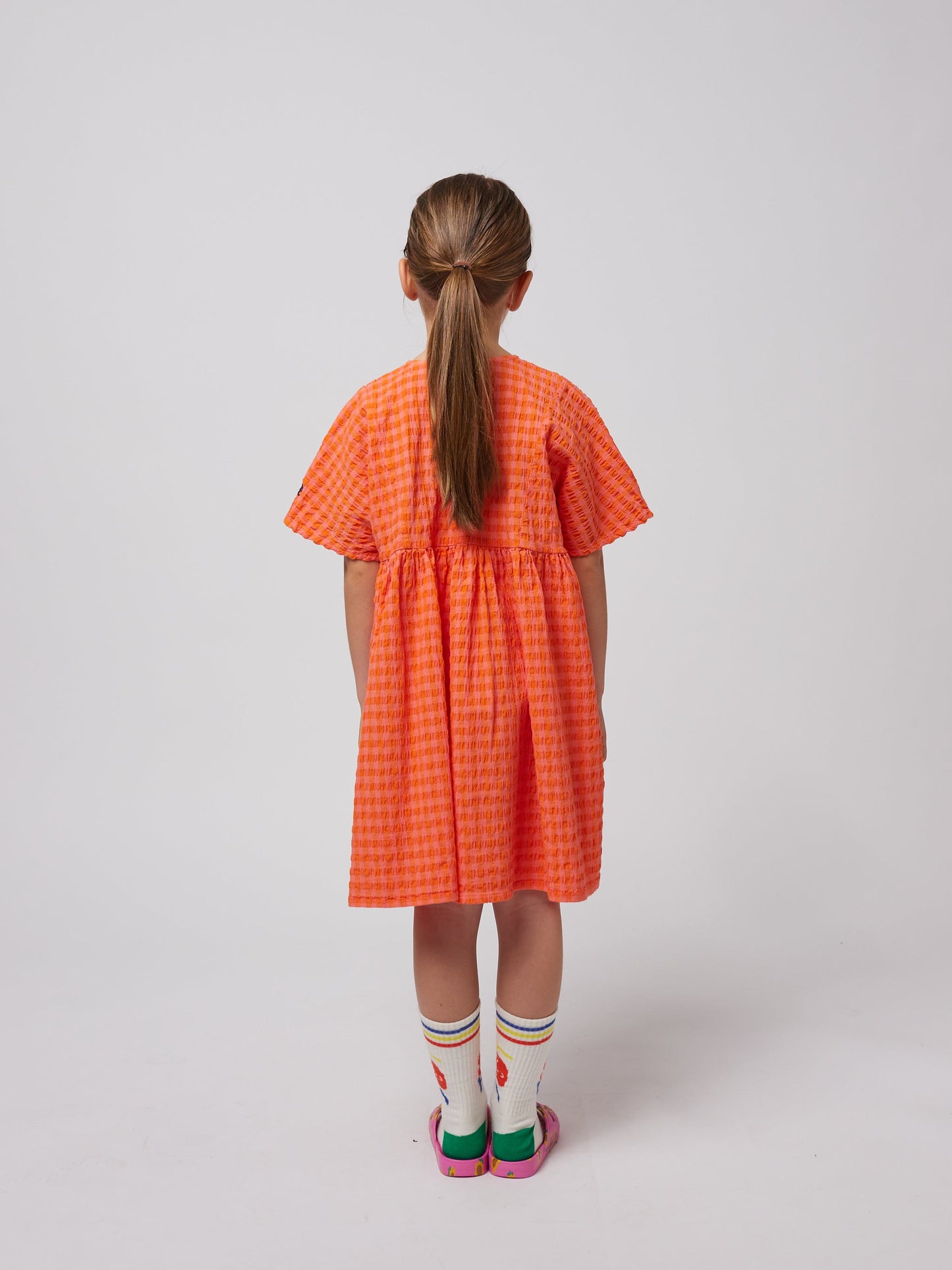 Vichy woven dress