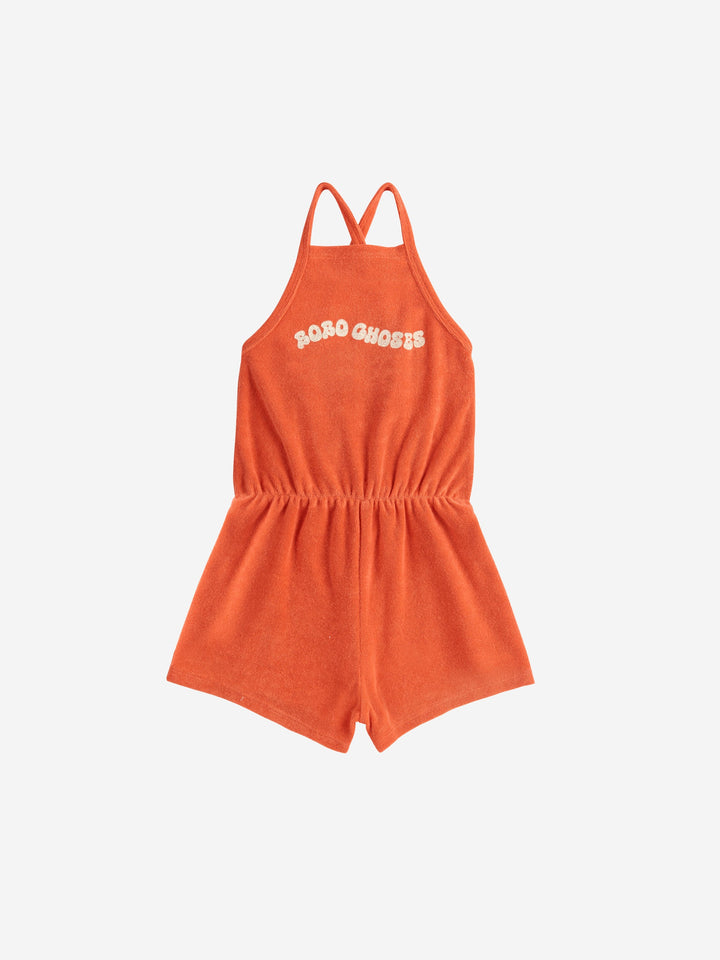 Wavy Bobo Choses terry cloth playsuit