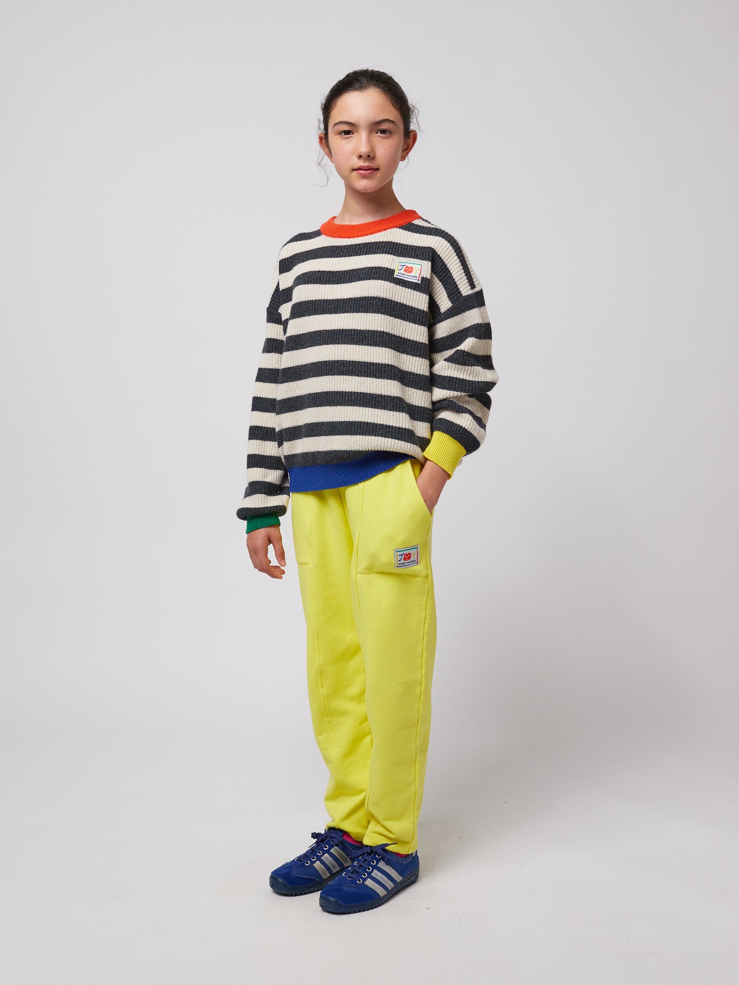 Smiling stripes jumper