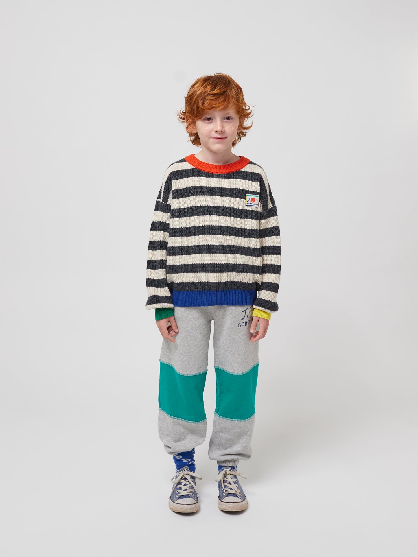 Smiling stripes jumper