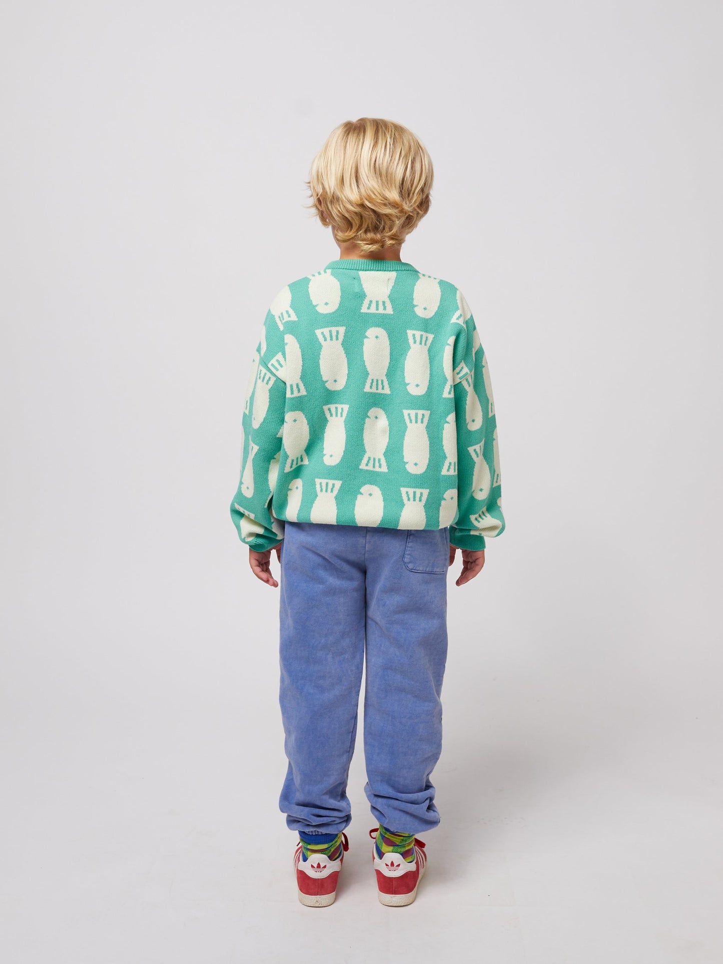 Lucky Fish jacquard jumper