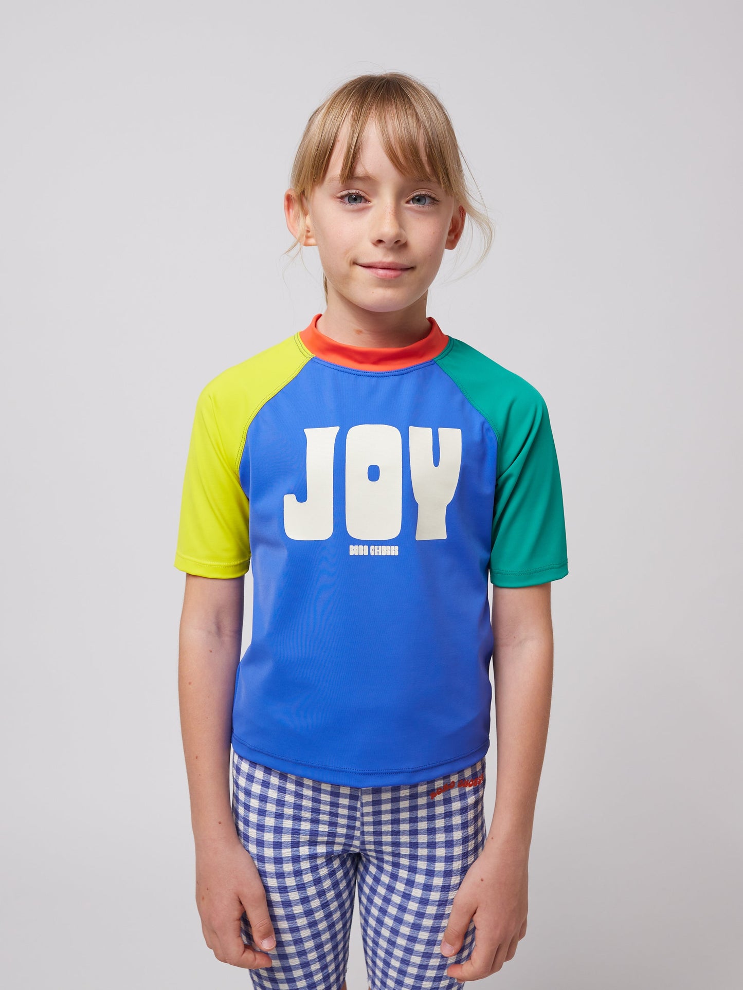 Joy color block swim T shirt