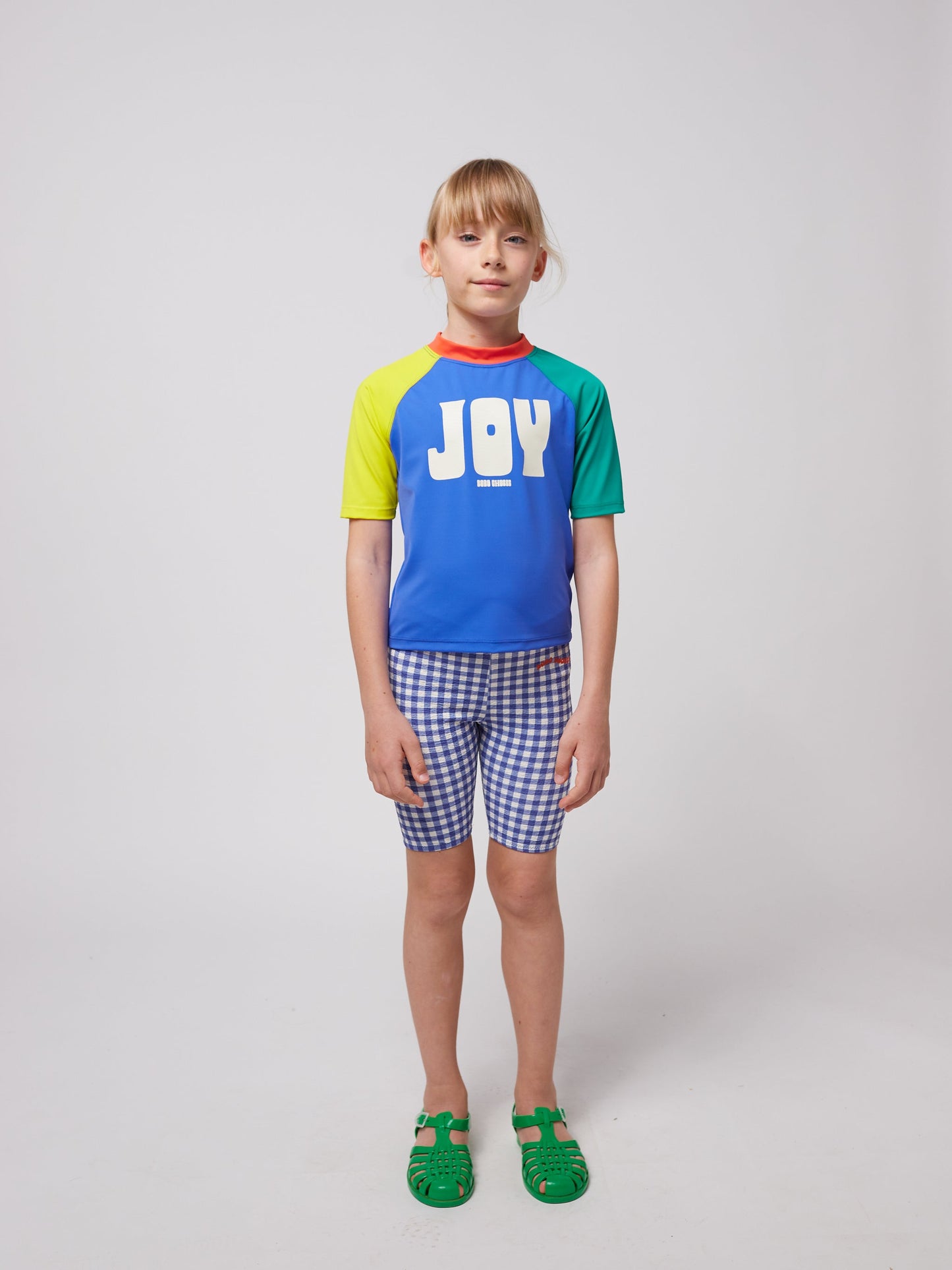 Joy color block swim T shirt