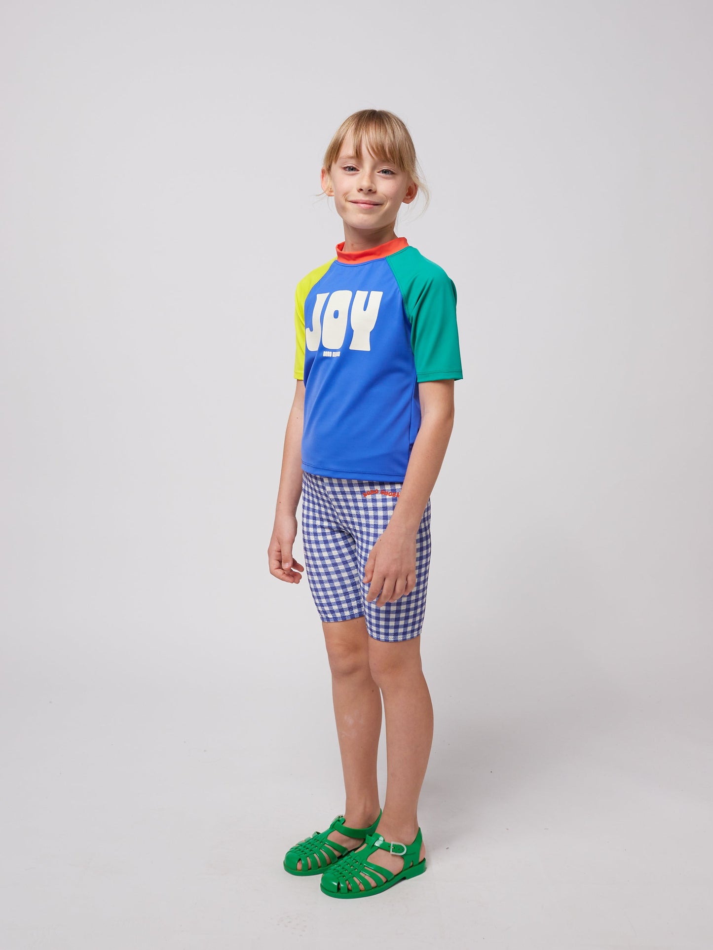 Joy color block swim T shirt