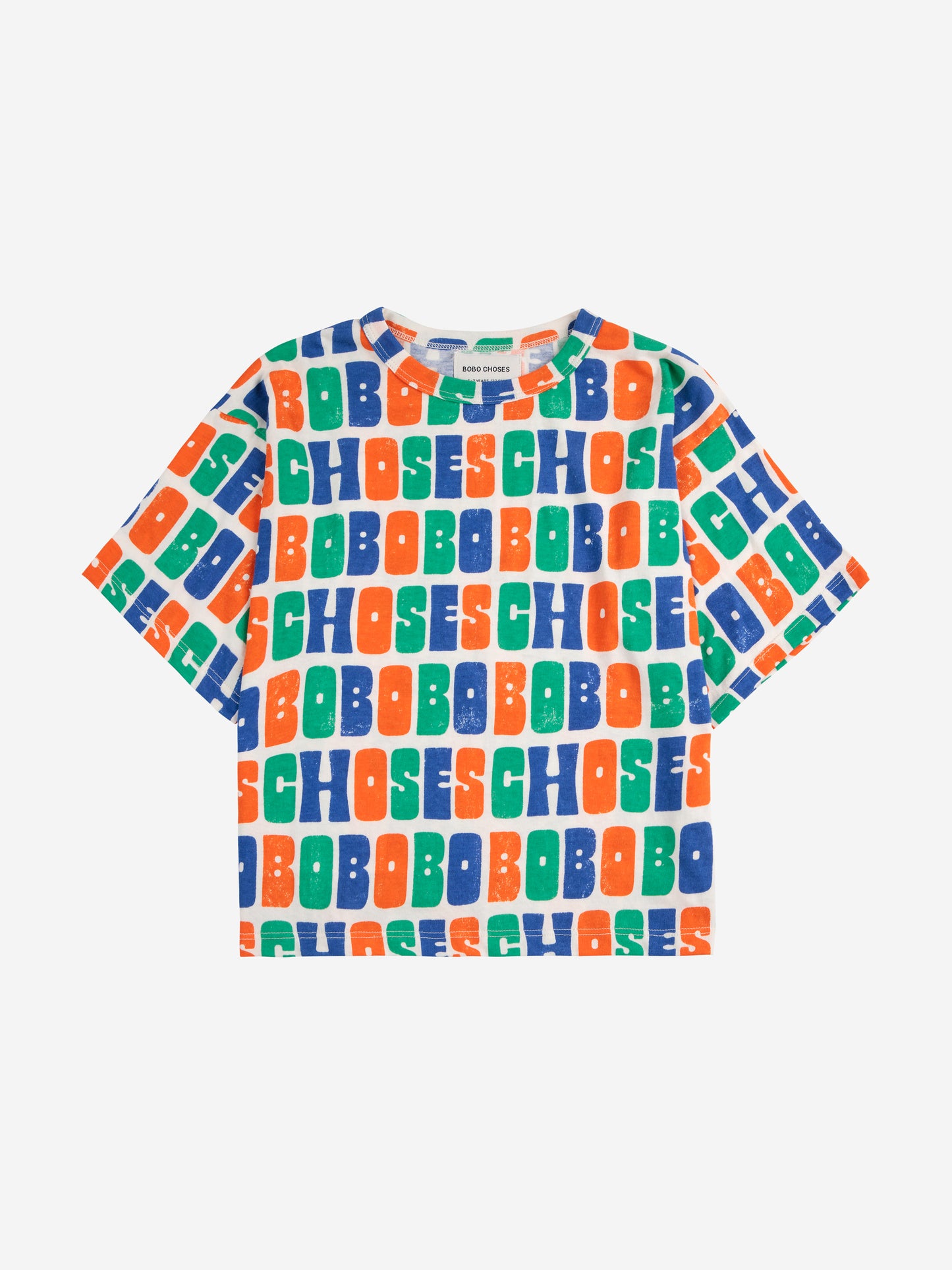 Multicolor Bobo Choses all over T shirt