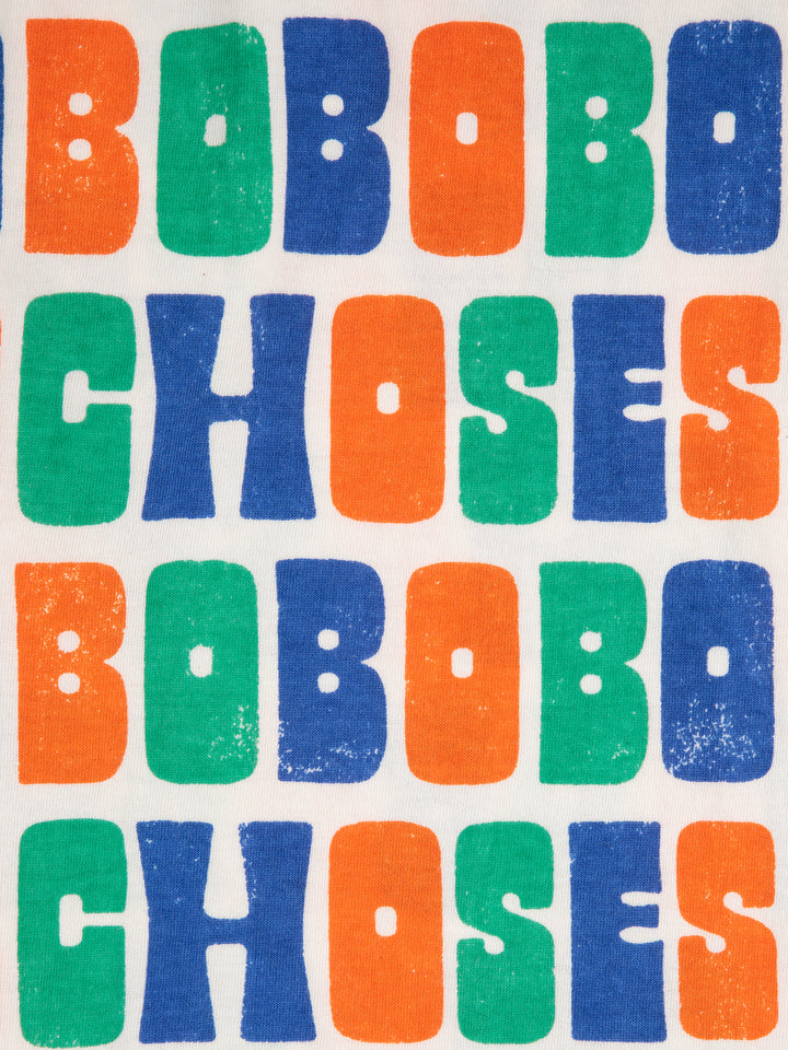 Multicolor Bobo Choses all over T-shirt