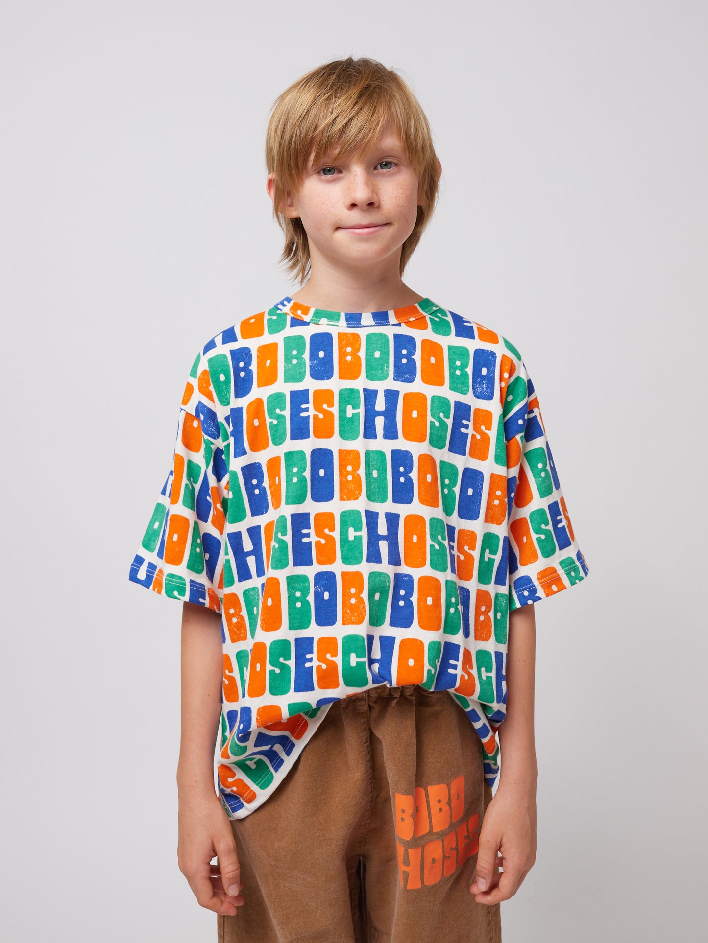 Multicolor Bobo Choses all over T shirt