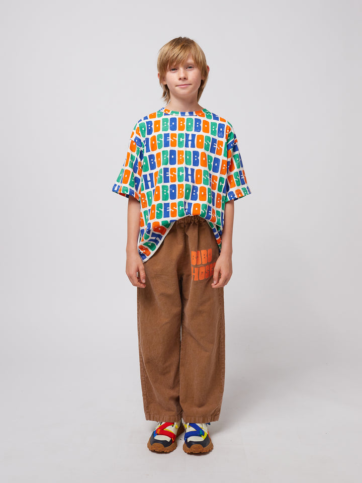 Multicolor Bobo Choses all over T-shirt
