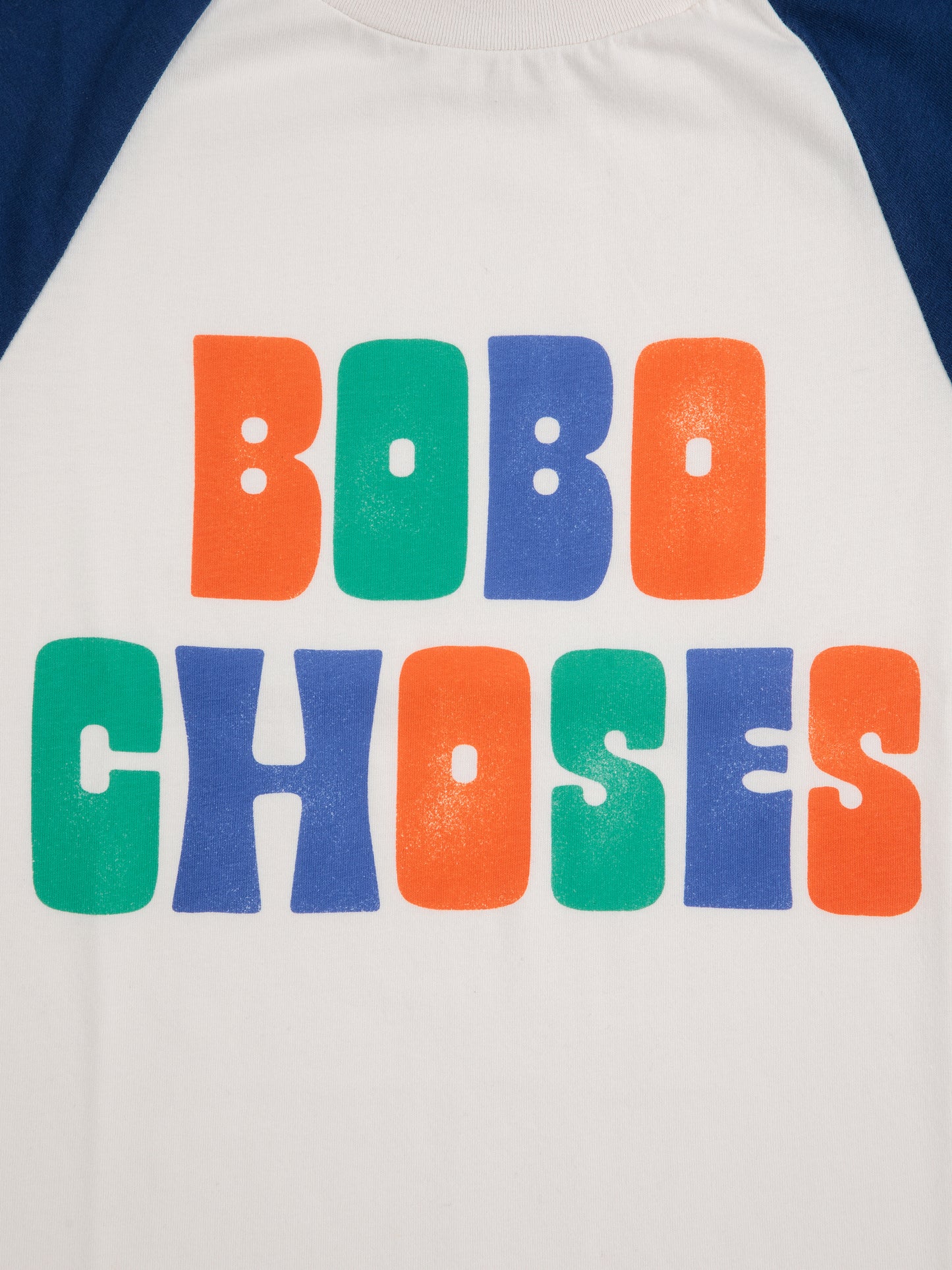 Multicolor Bobo Choses ranglan T shirt