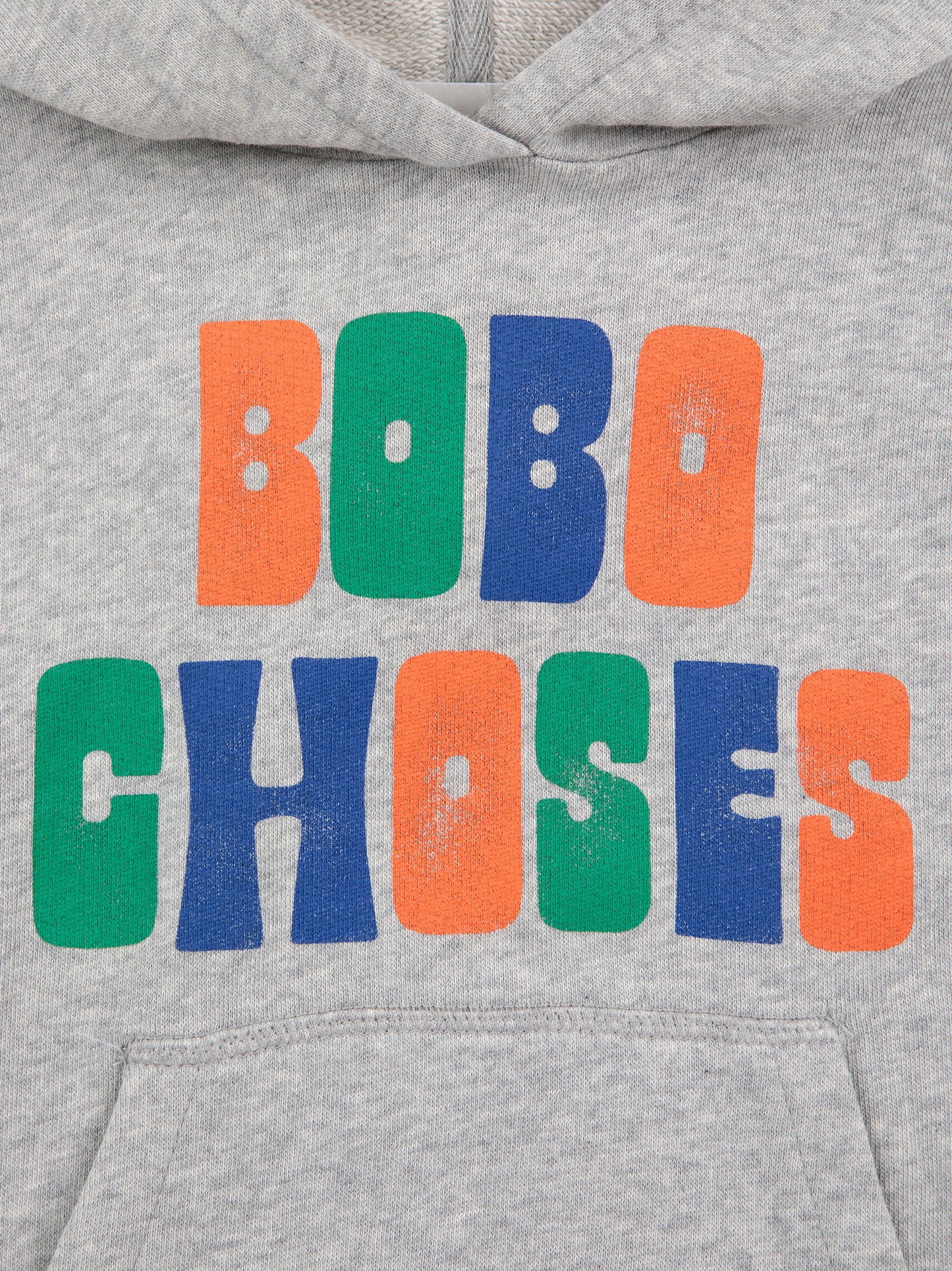 Multicolor Bobo Choses sleeveless hoodie