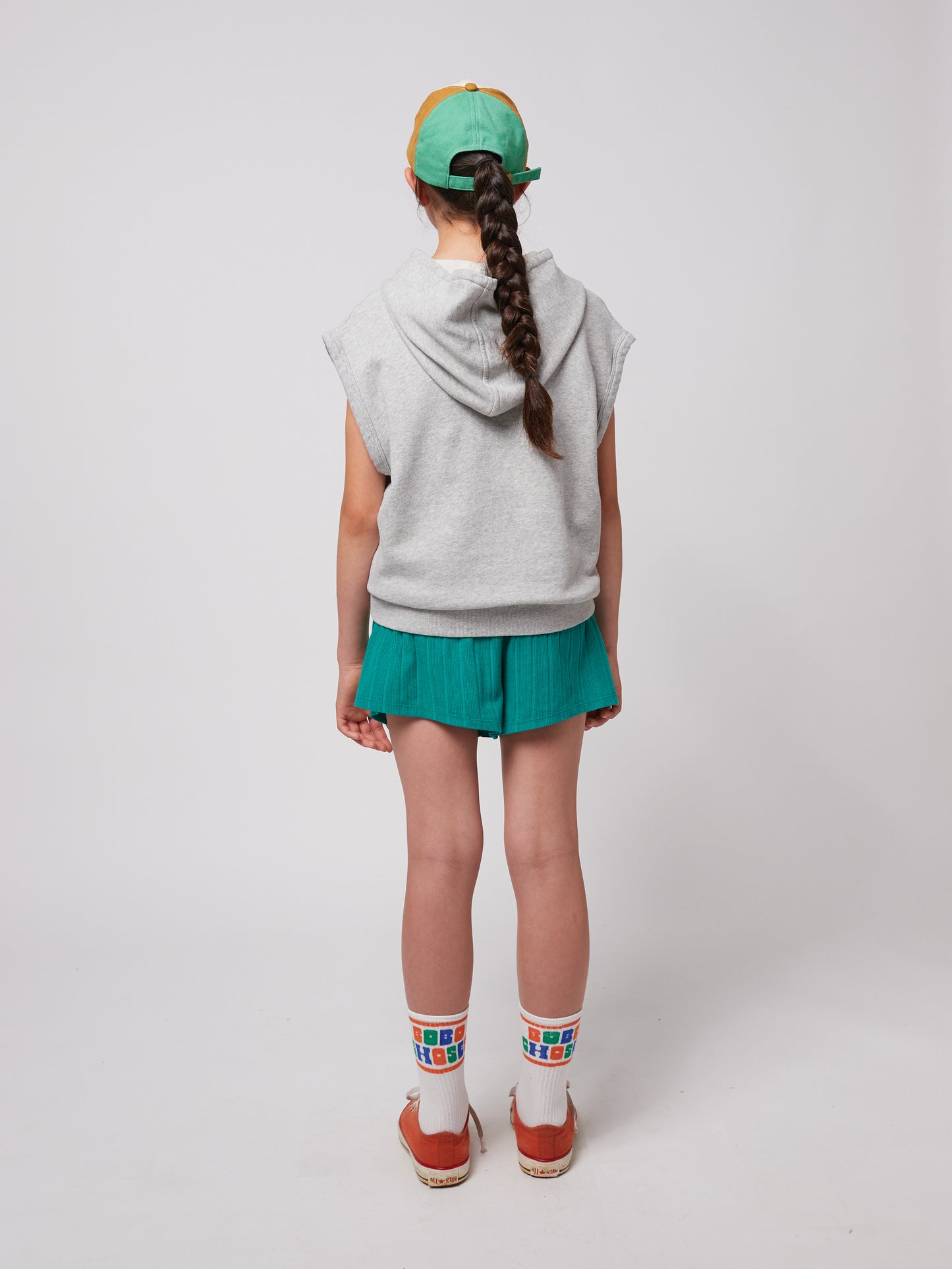 Multicolor Bobo Choses sleeveless hoodie